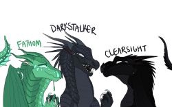 Which Wings of Fire Legends: Darkstalker Character are you? - Quiz